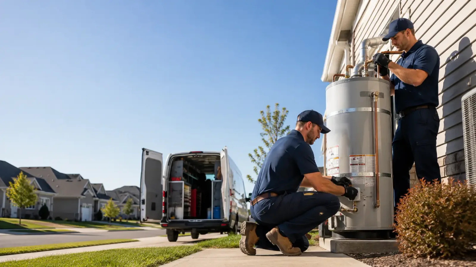 Water Heater Installation in Woodson, IL